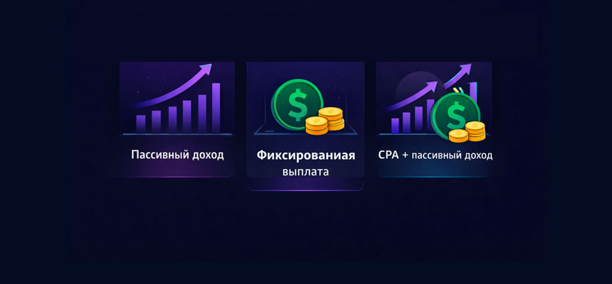 Основные модели выплат